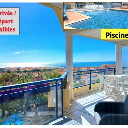Plain-Pied, Terrasse, Piscine, Pleine Vue Mer, Plage A 6' A Pied, Parking, Wifi Fleury  Exteriör bild
