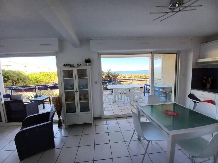 Plain-Pied, Terrasse, Piscine, Pleine Vue Mer, Plage A 6' A Pied, Parking, Wifi Fleury  Exteriör bild