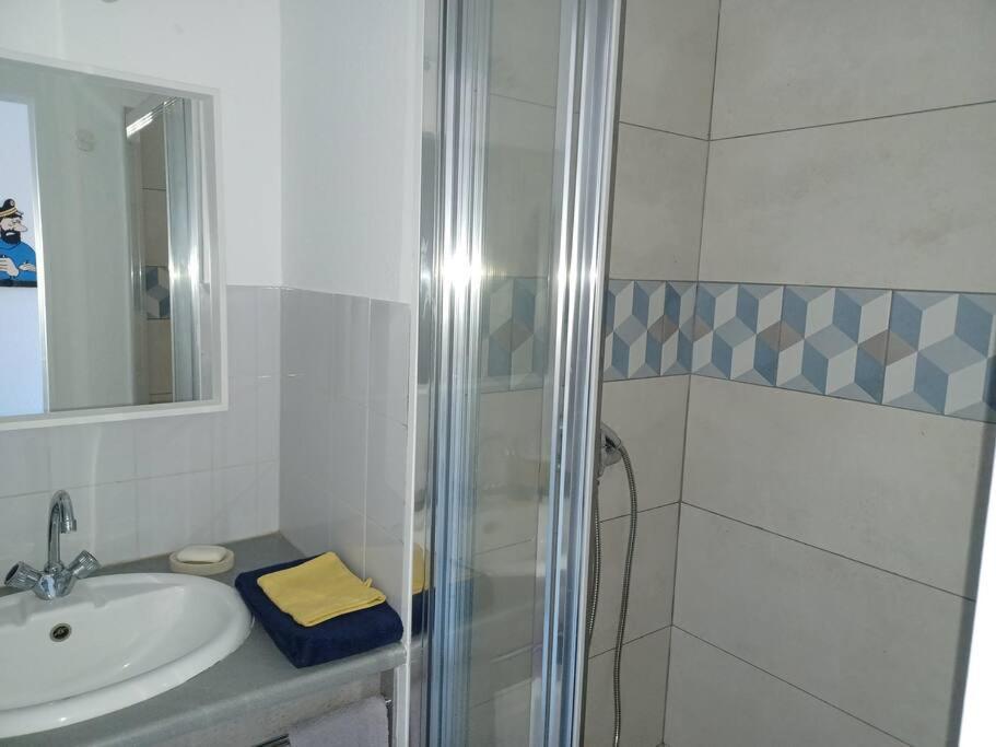 Plain-Pied, Terrasse, Piscine, Pleine Vue Mer, Plage A 6' A Pied, Parking, Wifi Fleury  Exteriör bild