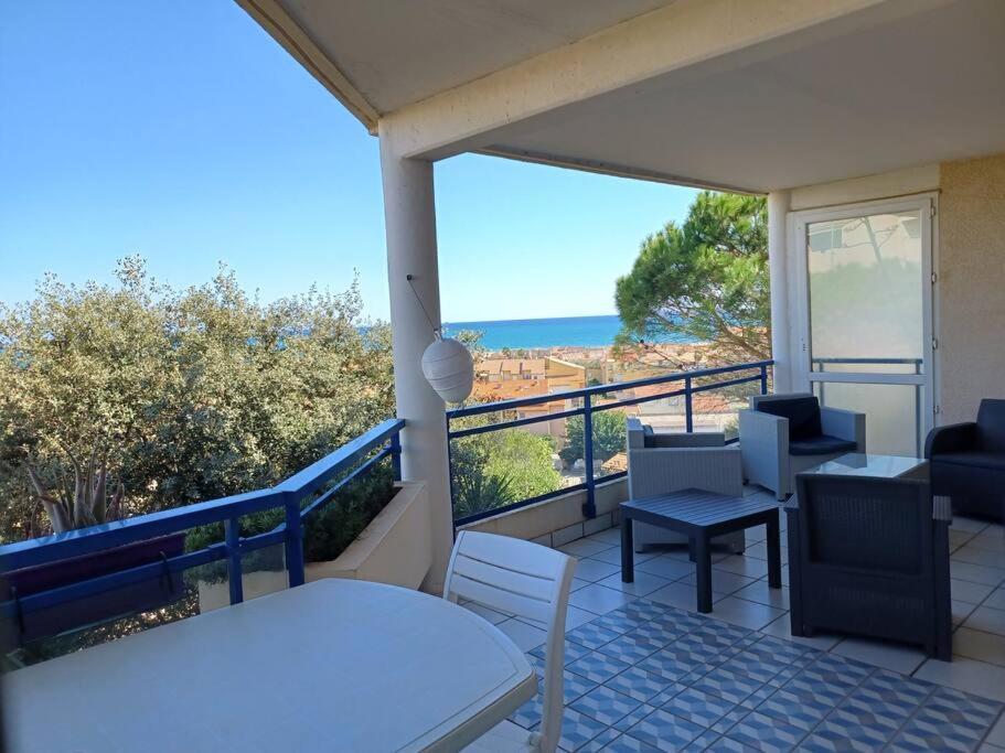 Plain-Pied, Terrasse, Piscine, Pleine Vue Mer, Plage A 6' A Pied, Parking, Wifi Fleury  Exteriör bild