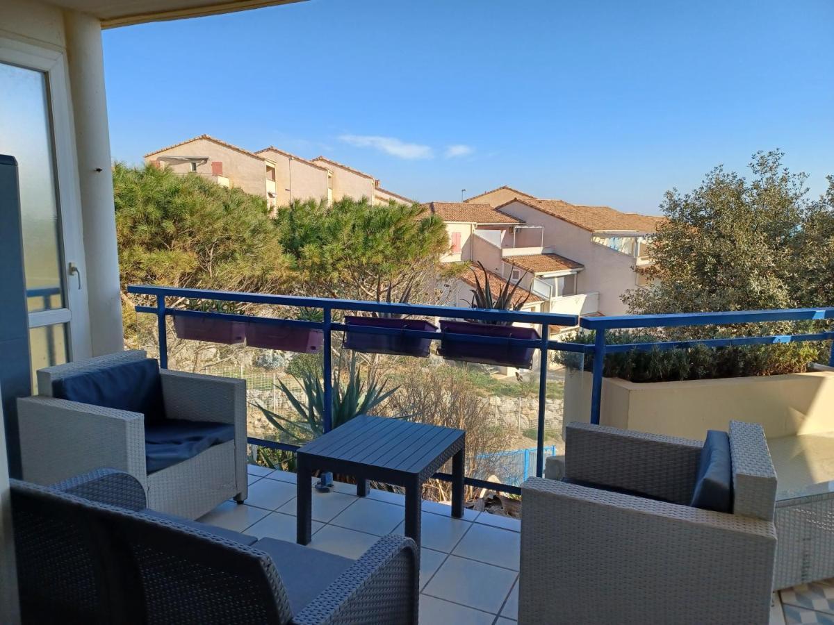 Plain-Pied, Terrasse, Piscine, Pleine Vue Mer, Plage A 6' A Pied, Parking, Wifi Fleury  Exteriör bild